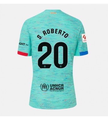 Barcelona Sergi Roberto #20 Tercera Equipación Mujer 2023-24 Manga Corta